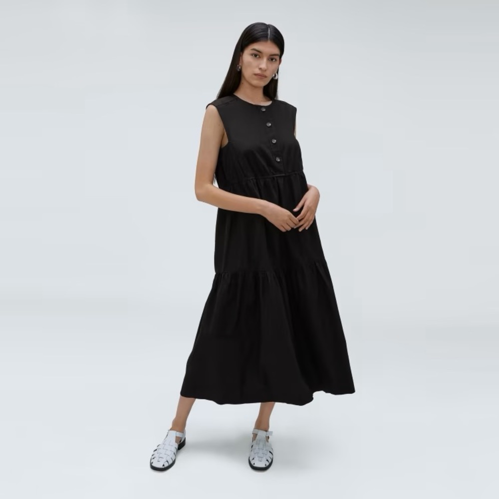 COPY - Everlane Tiered Midi Dress